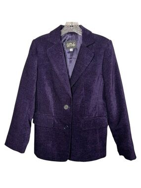 Bob Mackie Purple Blazer